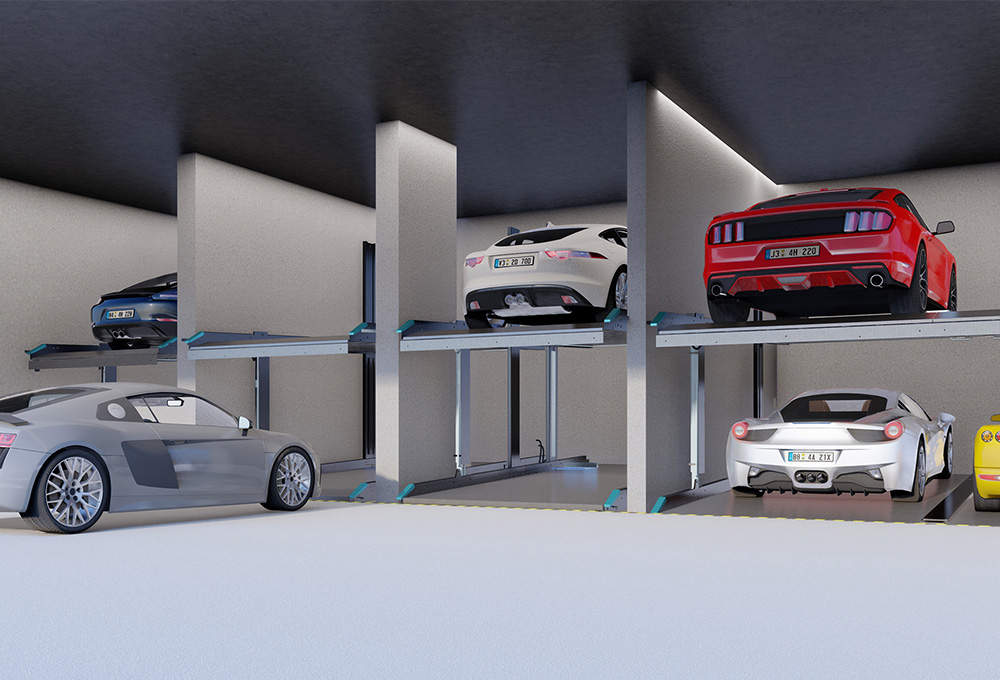 Parksystem L32 - Parken auf 2 Ebenen